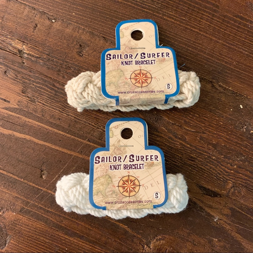 GOOD LUCK SAILOR/SURFER KNOT BRACELETS ⛵️ 🏄‍♀️